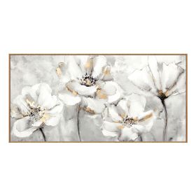 100% Hand Painted Abstract Flower Art Oil Painting On Canvas Wall Art Frameless Picture Decoration For Live Room Home Decor Gift - 150x220cm