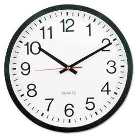 Universal 1.63 in Contemporary Wall Clock - Universal