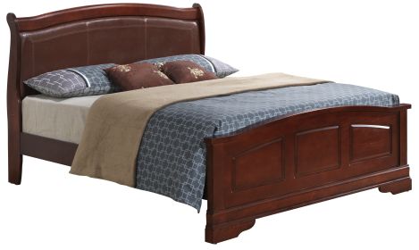 Glory Furniture Louis Phillipe G3100C-KB2 King Bed , Cherry - as Pic