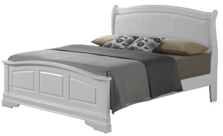 Glory Furniture Louis Phillipe G3190C-KB2 King Bed , White - as Pic