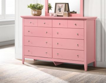 Glory Furniture Hammond G5404-D Dresser , Pink - as Pic