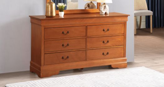 Glory Furniture Louis Phillipe G3160-D Dresser , Oak - as Pic