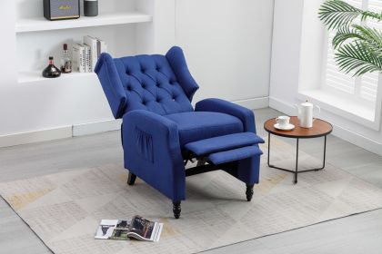 COOLMORE Modern Comfortable Upholstered leisure chair / Recliner Chair for Living Room - as Pic
