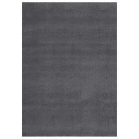 Shaggy Rug Anthracite 7'x9' Polyester - Anthracite