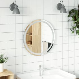 LED Bathroom Mirror 23.6" Round - Transparent