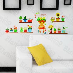 Gardeners - Wall Decals Stickers Appliques Home Dcor - HEMU-AY-1906