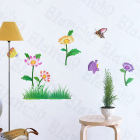Garden Party - Wall Decals Stickers Appliques Home Decor - HEMU-LD-8065