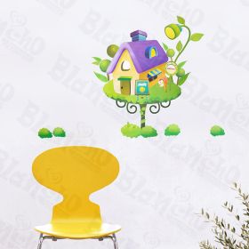 Magical House - Wall Decals Stickers Appliques Home Decor - HEMU-SH-844
