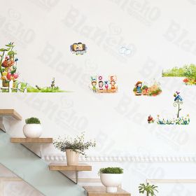 Jungle House - Wall Decals Stickers Appliques Home Decor - HEMU-ZS-065