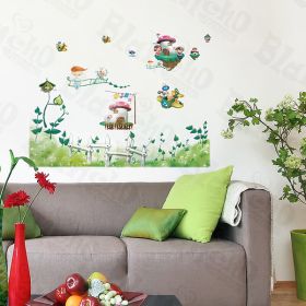 Dreamland - Large Wall Decals Stickers Appliques Home Decor - HEMU-XS-036