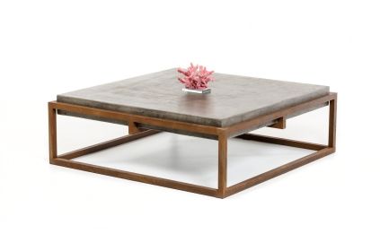 Modrest Shepard Concrete Coffee Table - as Pic