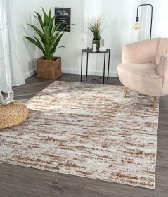 Milano Collection Shimmer Skin Woven Area Rug - as Pic