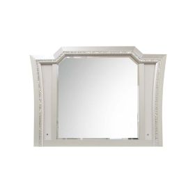 ACME Kaitlyn Mirror in LED & Champagne 27234 - as Pic