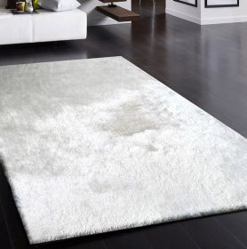 "Fancy Shaggy" Hand Tufted Area Rug - as Pic