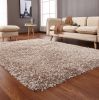 "Coral " Hand Tufted Shag Area Rug - as Pic