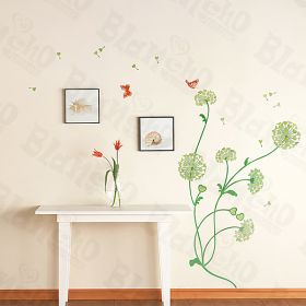 Dandelions - Large Wall Decals Stickers Appliques Home Decor - HEMU-HL-5838