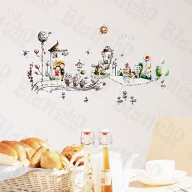 Never Land - Wall Decals Stickers Appliques Home Decor - HEMU-HL-982