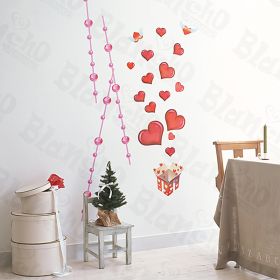 Love Present - Large Wall Decals Stickers Appliques Home Decor - HEMU-HL-5874