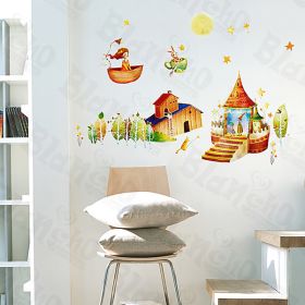 Fantastic Land - Wall Decals Stickers Appliques Home Decor - HEMU-HL-994