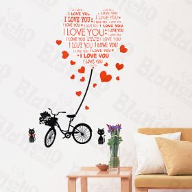 Love Letter - X-Large Wall Decals Stickers Appliques Home Decor - HEMU-HL-6823