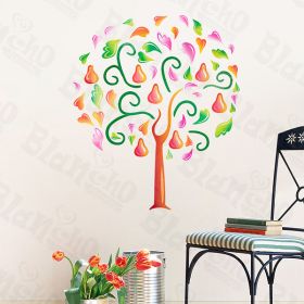 Fairy Tree - Wall Decals Stickers Appliques Home Decor - HEMU-HL-1301