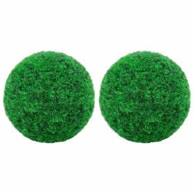 Artificial Boxwood Balls 2 pcs 17.7" - Green