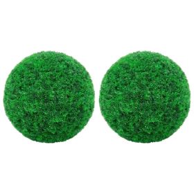 Artificial Boxwood Balls 2 pcs 20.5" - Green
