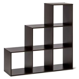 11" 3-2-1 Cube Organizer Shelf - Espresso