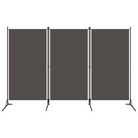3-Panel Room Divider Anthracite 102.4"x70.9" - Anthracite