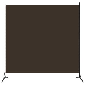 1-Panel Room Divider Brown 68.9"x70.9" - Brown