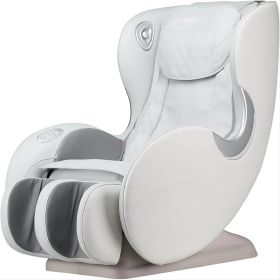 Massage Chairs SL Track Full Body and Recliner, Shiatsu Recliner, Massage Chair with Bluetooth Speaker-Beige - as pic