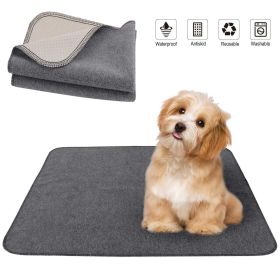 Reusable Pee Pads for Dogs Fast Absorbent Non-Slip Dog Whelping Mat for Playpen - 19.7"x 27.6"(S)