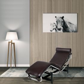 Le Corbusier LC-4 Style Replica Chaise Lounge Chair Mid Century Modern for living room/ bedroom - as picture