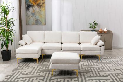 COOLMORE Accent sofa /Living room sofa sectional sofa - as Pic
