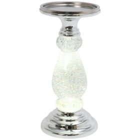 Gerson 10.25-Inch Battery Operated Water Globe Candle Holder - Gerson International