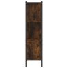 Bookcase Smoked Oak 28.3"x11"x42.9" Engineered Wood - Brown