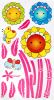 Cute Flowers - Wall Decals Stickers Appliques Home Decor - HEMU-HL-949