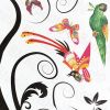 Flying Birds - Large Wall Decals Stickers Appliques Home Decor - HEMU-XS-055