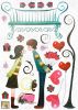 First Kiss - Large Wall Decals Stickers Appliques Home Decor - HEMU-XS-045
