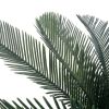 Artificial Plant Cycas Palm with Pot Green 49.2" - Multicolour