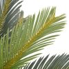 Artificial Plant Cycas Palm with Pot Green 35.4" - Multicolour