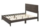 Hopkins - Queen Bed In One Box - Brown - as Pic