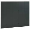 5-Panel Room Divider Anthracite 78.7"x70.9" Steel - Anthracite