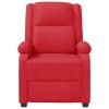Massage Chair Red Faux Leather - Red
