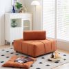 Leisure sofa chair-33.1"for living room - caramel