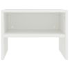 Bedside Cabinets 2 pcs White 15.7"x11.8"x11.8" Engineered Wood - White