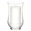 Mainstays Clear Curved Glass Hurricane Candle Holder - Mainstays