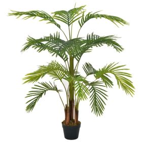 Artificial Plant Palm with Pot Green 47.2" - Multicolour
