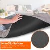 Pet Dog Bed Soft Warm Plush Puppy Cat Bed Cozy Nest Sofa Non-Slip Bed Cushion Mat Removable Washable Cover Waterproof Lining For Small Medium Dog - M