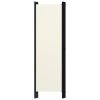 4-Panel Room Divider Cream White 78.7"x70.9" - White